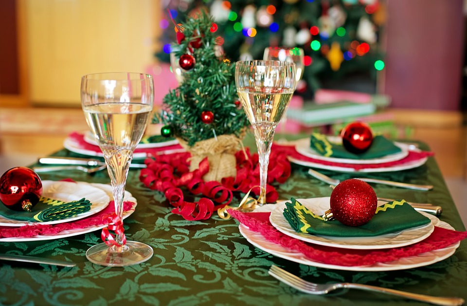 Ett julbord.