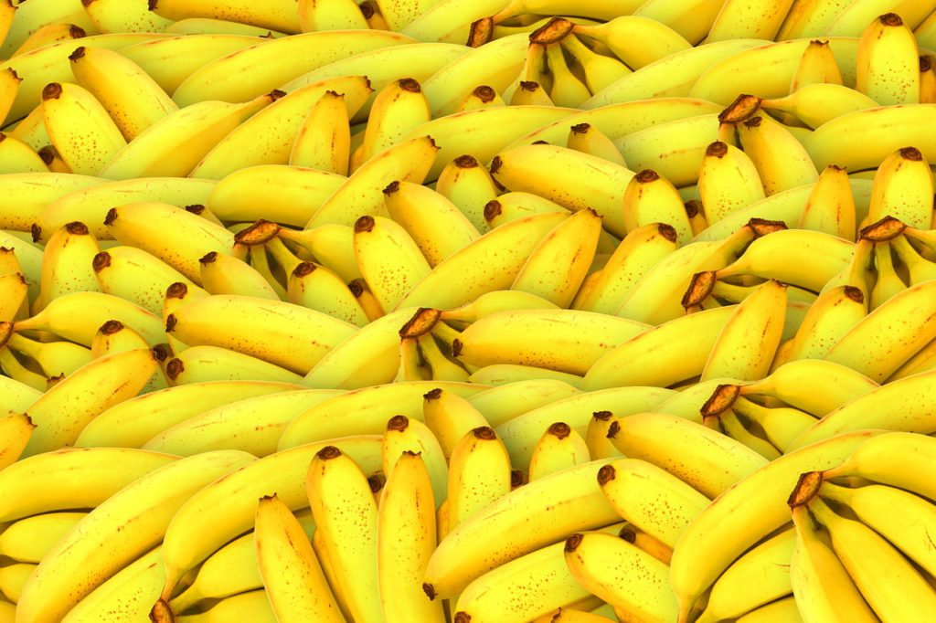 Jättemånga bananer