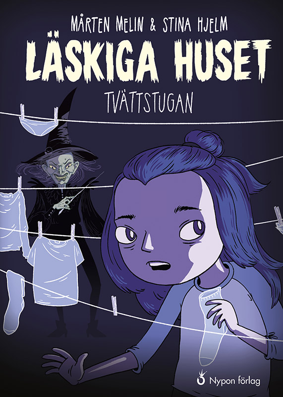 Veckans boktips. läskiga huset, tvättstugan