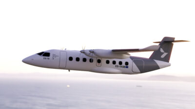 Ett elflygplan